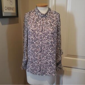 VINCE CAMUTO Women's Floral Blouse -  SIZE MEDIUM